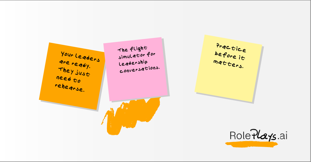 The Conversation They Never Practiced